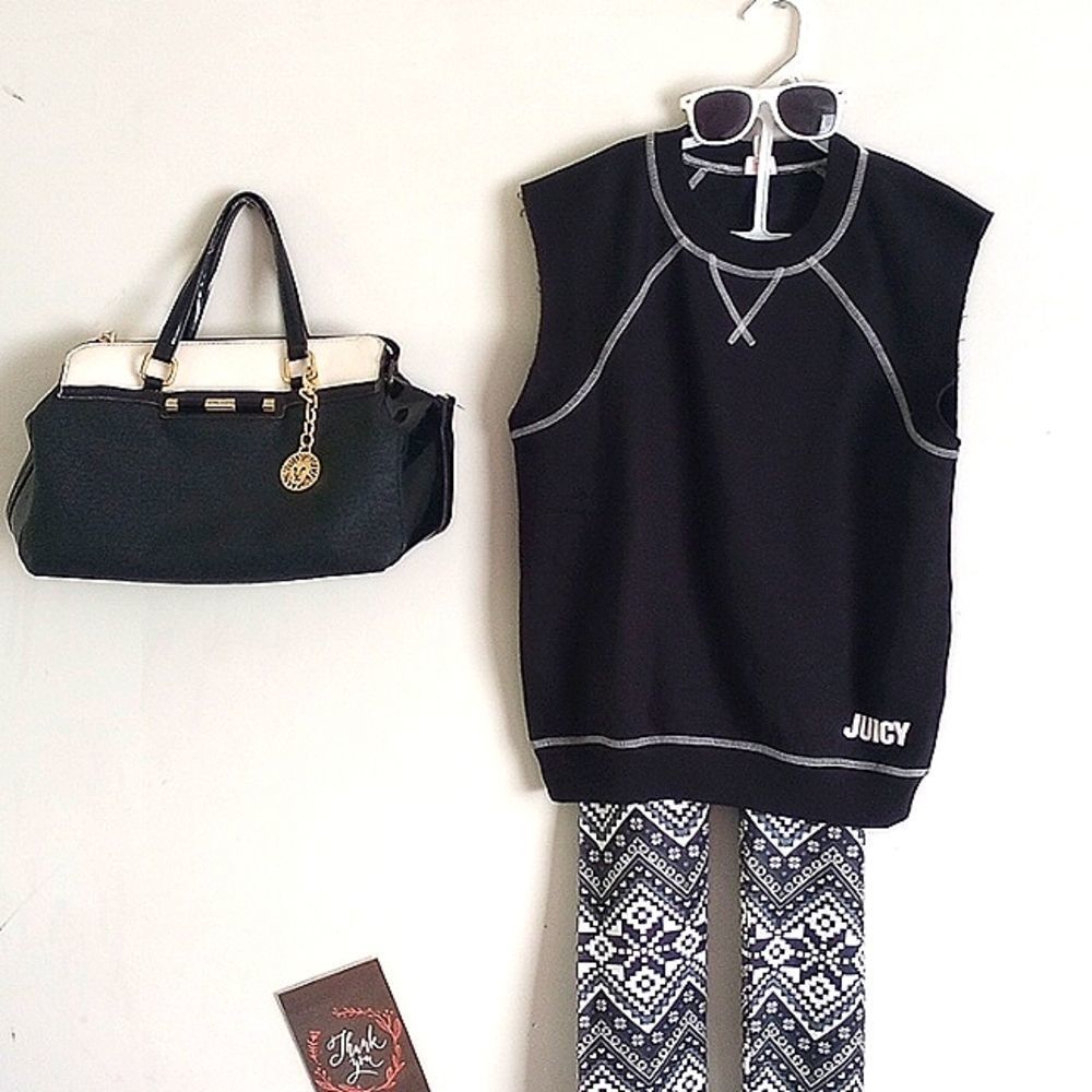 NWOT Juicy Couture Sleeveless Sweat Shirt!*